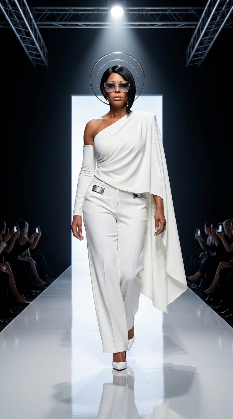Fashion Week AI fashion look 1